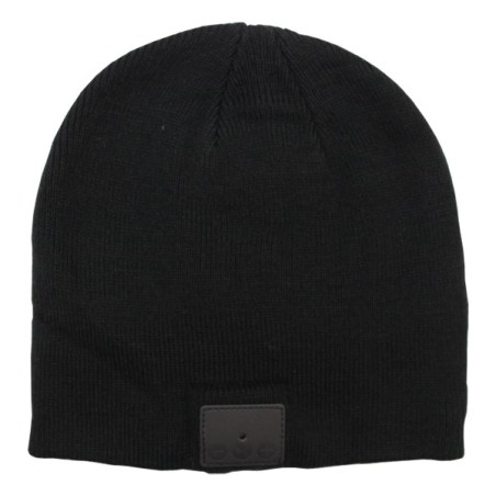 Pack bonnet Noir stéréo Bluetooth + gants tactiles