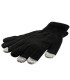 Pack bonnet Noir stéréo Bluetooth + gants tactiles