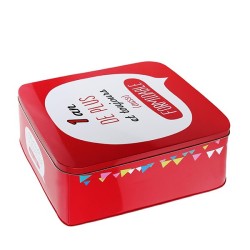 Boîte de rangement métal "1 an de plus"