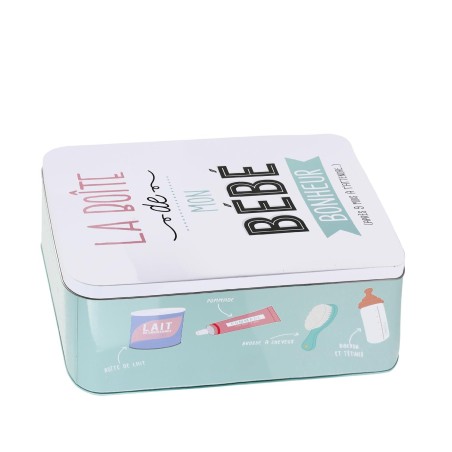 Boîte métal bébé