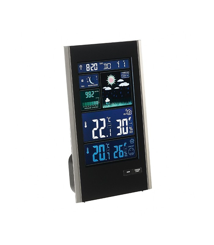 Station météo barométrique avec écran couleurs