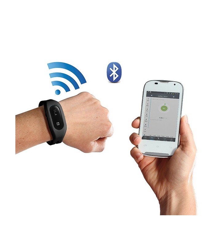 Montre connectée, blanc