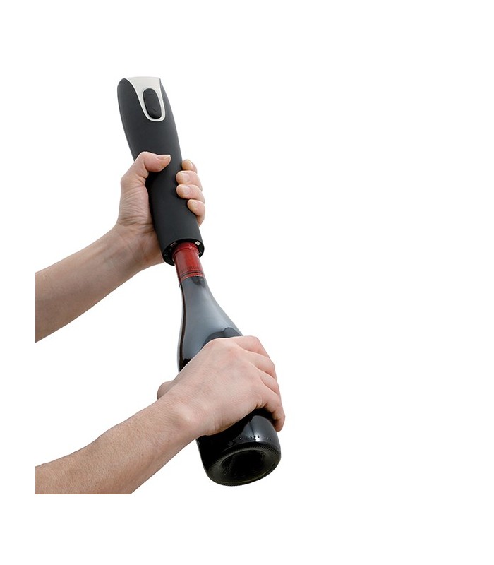 Tire-bouchon électrique rechargeable avec socle