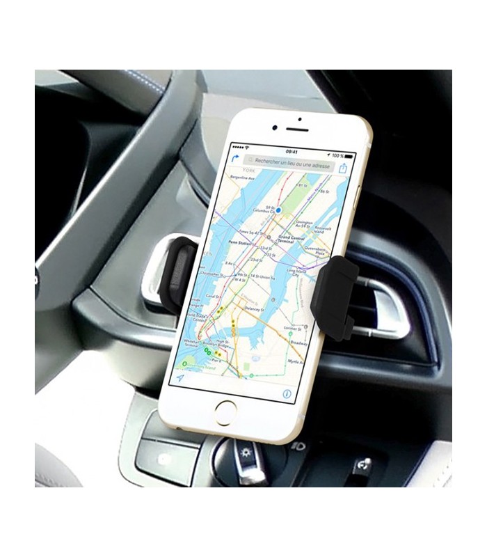 Pack 2 en 1 support universel voiture + chargeur pour iPhone