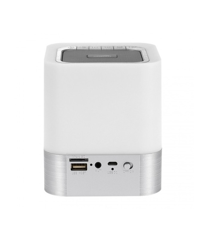 Enceinte Bluetooth 3 intensités lumineuses + réveil