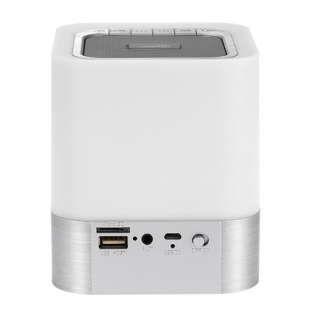 Enceinte etooth 3 intensités lumineuses + réveil