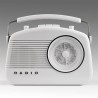 Radio rétro 60's Bluetooth noire