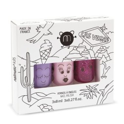 Coffret 3 vernis Las Vegas