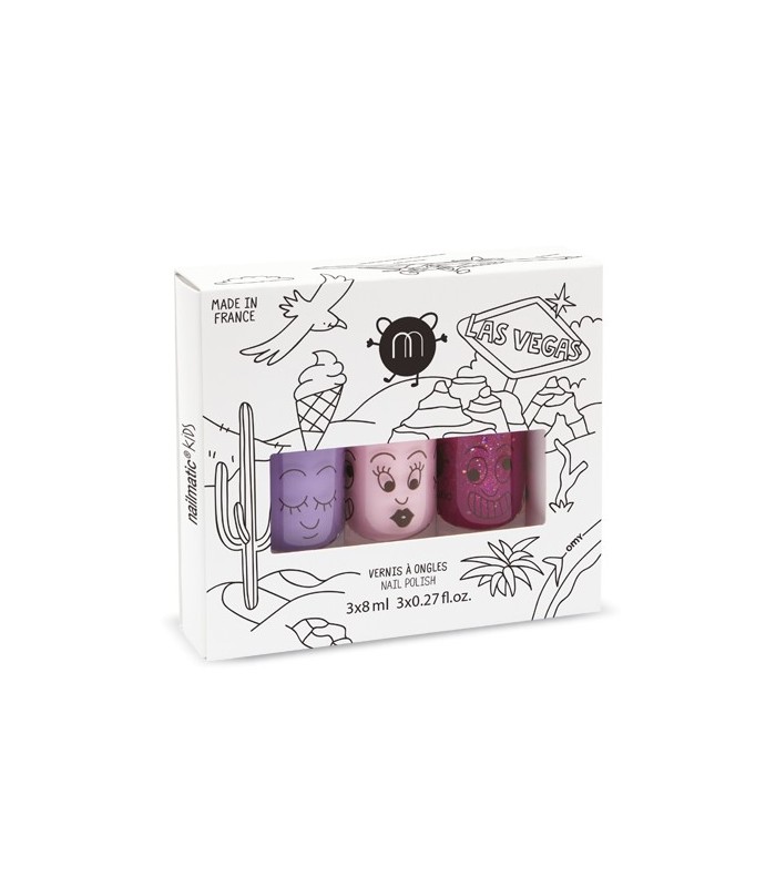 Coffret 3 vernis Cosmos
