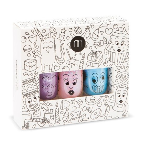Coffret 3 vernis Party