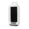 Batterie externe portative, Powerbank 5000 mAh black