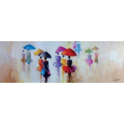 Toile moderne 50 x 150