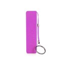 Batterie de secours 2600 mAh, rose