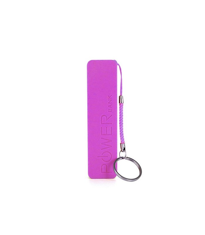 Batterie de secours 2600 mAh, rose