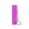 Batterie de secours 2600 mAh, rose