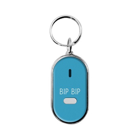 Porte-clés siffleur, bleu