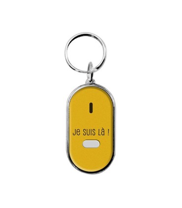 Porte-clés siffleur, blanc