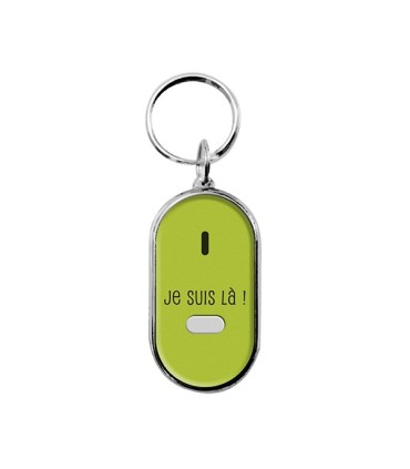 Porte-clés siffleur, blanc