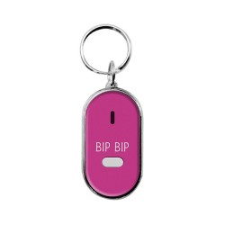 Porte-clés siffleur, rose