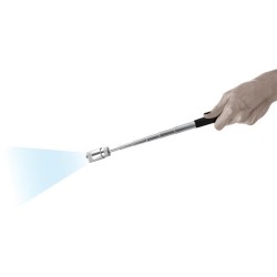 Torche aimantée télescopique, blanc