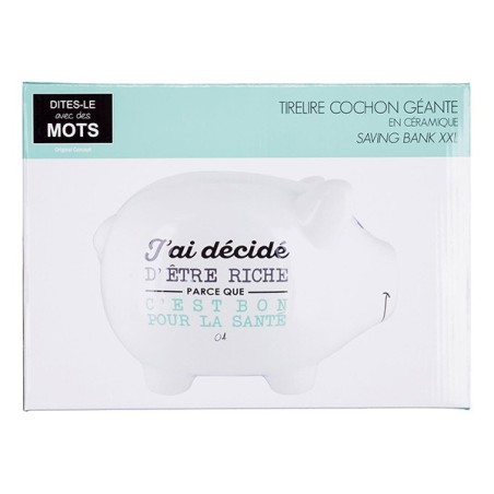 Tirelire coffre noir