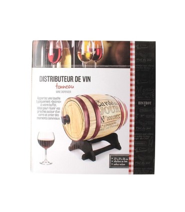 Distributeur de vin Tonneau 3L, gris