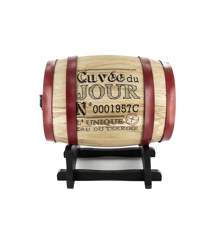 Distributeur de vin Tonneau 3L, gris