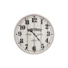 Horloge 50cm bistrot, beige