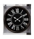 Horloge 50cm bistrot, noir