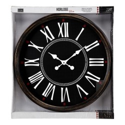 Horloge 50cm bistrot, beige