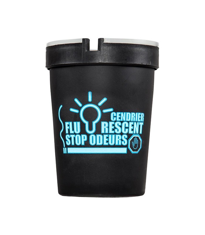 Cendrier luminescent anti-fumée et anti-odeur, vert