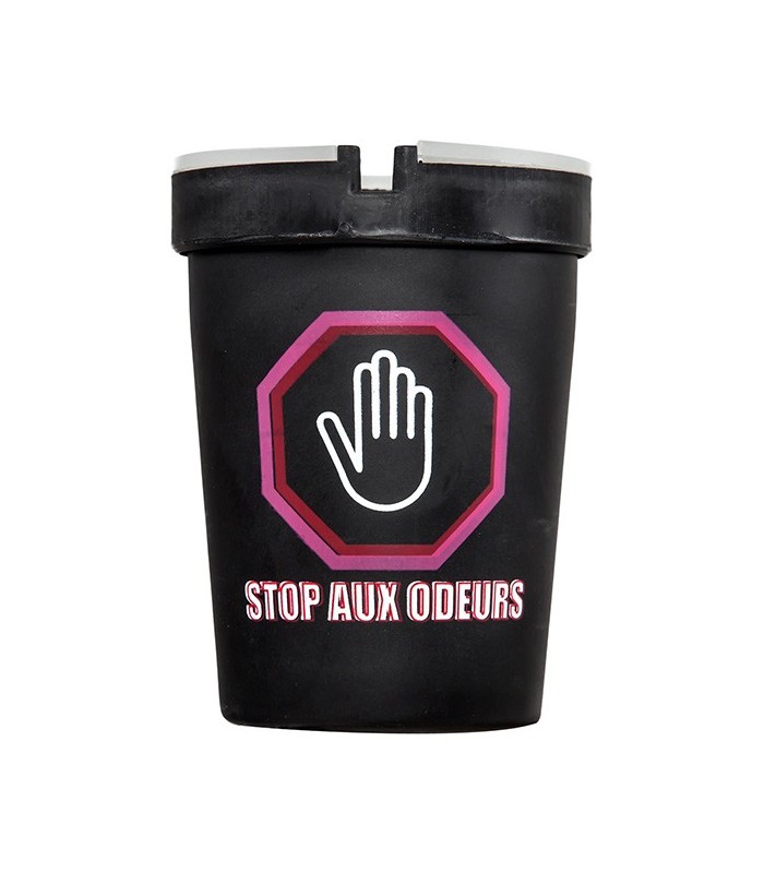 Cendrier luminescent anti-fumée et anti-odeur, vert