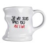 Mug déformé "C'est moi le boss", blanc