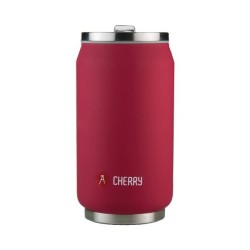 Can'it Canette 280mL isotherme rouge mat Cherry