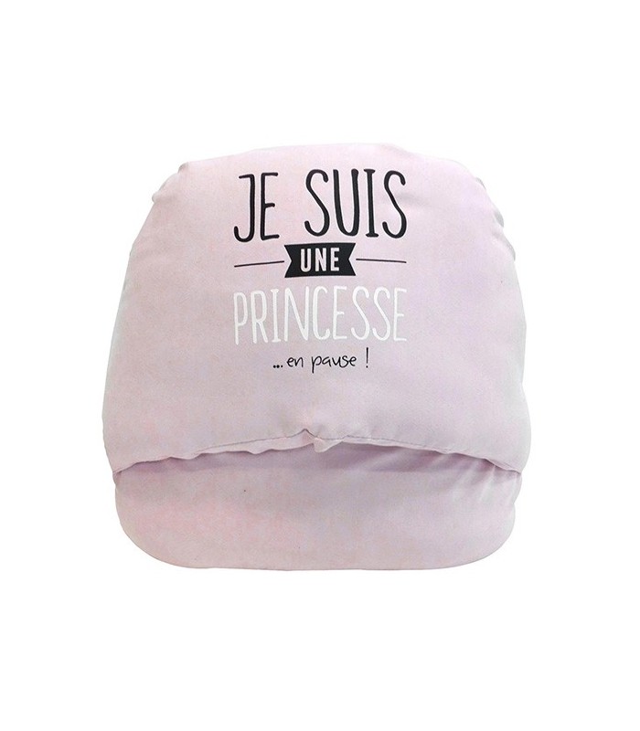Chausson double "Je suis une princesse...en pause !", rose