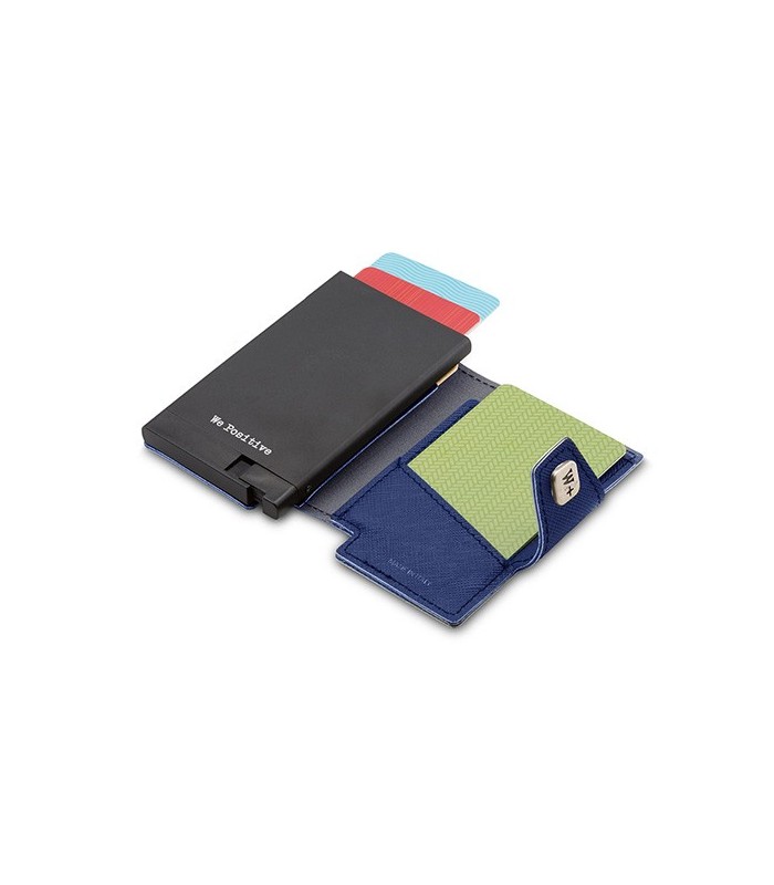 Porte-cartes We Positive bleu clair