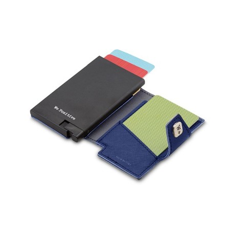 Porte-cartes We Positive bleu clair
