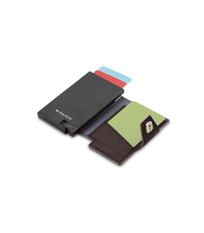 Porte-cartes We Positive chocolat
