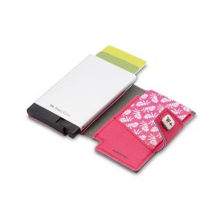Porte-cartes We Positive fushia