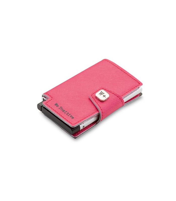Porte-cartes We Positive fushia