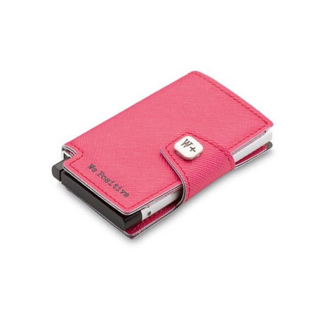 Porte-cartes We Positive fushia