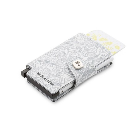 Porte-cartes We Positive bleu clair