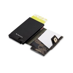 Porte-cartes We Positive imprimé kaki