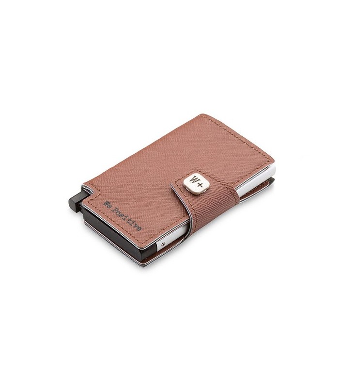 Porte-cartes We Positive marron clair