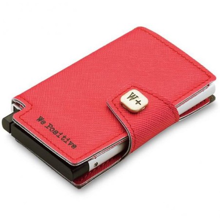 Porte-cartes We Positive bleu clair