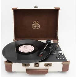 Tourne disque Ambassador crème