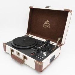 Tourne disque Ambassador crème