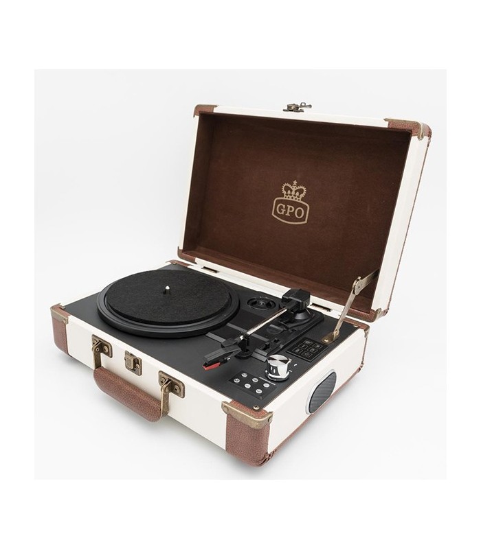 Tourne disque Ambassador crème