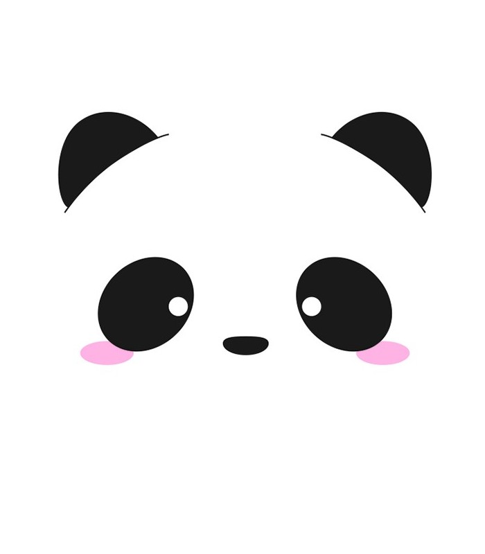 Nettoie-lunettes panda "I'm a panda let me sleep"