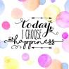 Nettoie-lunettes bulles "Today I choose hapiness"